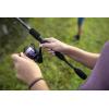 image:imageAbu Garcia 56 Ike Dude Youth Fishing Rod and Reel Spincast Combo 2Piece Rod Size 6 Reel Right Handle PositionWhiteGen Ike Spinning