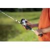 image:imageAbu Garcia 56 Ike Dude Youth Fishing Rod and Reel Spincast Combo 2Piece Rod Size 6 Reel Right Handle PositionWhiteIke Dude Spincast New Model