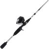 image:imageAbu Garcia 56 Ike Dude Youth Fishing Rod and Reel Spincast Combo 2Piece Rod Size 6 Reel Right Handle PositionWhiteIke Dude Spincast New Model
