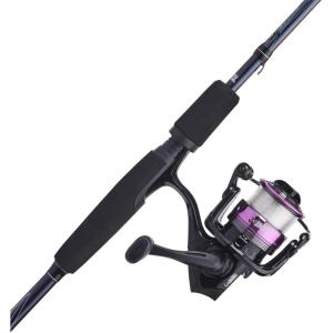 image:imageAbu Garcia 56 Ike Dude Youth Fishing Rod and Reel Spincast Combo 2Piece Rod Size 6 Reel Right Handle PositionWhiteGen Ike Spinning