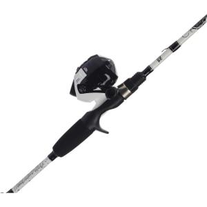 image:imageAbu Garcia 56 Ike Dude Youth Fishing Rod and Reel Spincast Combo 2Piece Rod Size 6 Reel Right Handle PositionWhiteIke Dude Spincast New Model