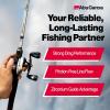 image:imageAbu Garcia Revo X Low Profile Baitcast Reel and Fishing Rod ComboNew Silver  Eva Grip