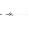 image:imageAbu Garcia Revo X Low Profile Baitcast Reel and Fishing Rod ComboNew Silver  Eva Grip