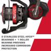 image:imageAbu Garcia Revo 3 Winch Spinning Fishing Reel Size 30 RightLeft Handle Position Asymmetrical Body Design Durable Lightweight Fishing Reels