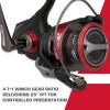 image:imageAbu Garcia Revo 3 Winch Spinning Fishing Reel Size 30 RightLeft Handle Position Asymmetrical Body Design Durable Lightweight Fishing Reels