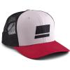 image:imageAbu Garcia Flag Logo TruckerWhiteRed