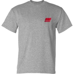 image:imageAbu Garcia Mens Standard Patch Logo Short Sleeve TShirtHeather Grey