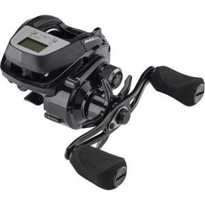image:imageAbu Garcia Max Digital Line Counter Low Profile Baitcast Reel Size LP 1498727 Carbon Fiber Star Drag Max of 20lb  90kg Durable Lightweight and StrongBlack